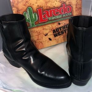 Men’s Ankle Height Cowboy Boots. Size 11.5 W NICE